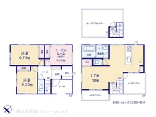 【神奈川県/藤沢市鵠沼海岸】藤沢市鵠沼海岸5丁目 新築一戸建て 間取り図
