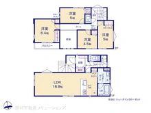 【神奈川県/藤沢市みその台】藤沢市みその台 新築一戸建て 間取り図