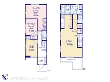 【神奈川県/藤沢市辻堂太平台】藤沢市辻堂太平台2丁目 新築一戸建て 間取り図
