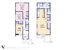 【神奈川県/藤沢市辻堂太平台】藤沢市辻堂太平台2丁目 新築一戸建て 間取り図