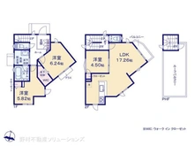 【神奈川県/鎌倉市七里ガ浜】鎌倉市七里ガ浜2丁目 新築一戸建て 間取り図