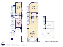 【神奈川県/茅ヶ崎市南湖】茅ヶ崎市南湖5丁目 新築一戸建て 間取り図