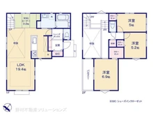 【神奈川県/藤沢市辻堂東海岸】藤沢市辻堂東海岸1丁目 新築一戸建て 間取り図