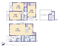 【神奈川県/藤沢市辻堂】藤沢市辻堂5丁目 新築一戸建て 間取り図