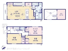【東京都/西東京市田無町】西東京市田無町7丁目 新築一戸建て 間取り図