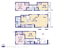 【東京都/西東京市芝久保町】西東京市芝久保町2丁目 新築一戸建て 間取り図