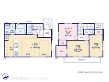 【東京都/杉並区久我山】杉並区久我山4丁目 新築一戸建て 間取り図
