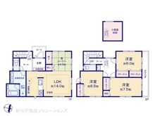 【東京都/西東京市保谷町】西東京市保谷町6丁目 新築一戸建て 間取り図
