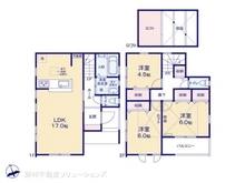 【東京都/西東京市向台町】西東京市向台町6丁目 新築一戸建て 間取り図