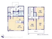 【東京都/西東京市南町】西東京市南町3丁目 新築一戸建て 間取り図