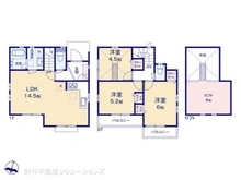 【東京都/西東京市芝久保町】西東京市芝久保町2丁目 新築一戸建て 間取り図