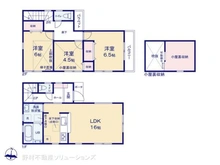 【東京都/西東京市緑町】西東京市緑町2丁目 新築一戸建て 間取り図