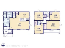 【東京都/三鷹市井口】三鷹市井口2丁目 新築一戸建て 間取り図