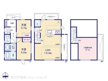 【東京都/三鷹市牟礼】三鷹市牟礼1丁目 新築一戸建て 間取り図