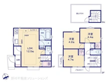 【東京都/武蔵野市吉祥寺南町】武蔵野市吉祥寺南町4丁目 新築一戸建て 間取り図