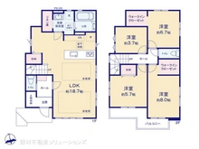 【東京都/西東京市向台町】西東京市向台町6丁目 新築一戸建て 間取り図