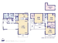 【東京都/三鷹市野崎】三鷹市野崎3丁目 新築一戸建て 間取り図