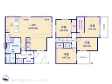 【東京都/西東京市保谷町】西東京市保谷町6丁目 新築一戸建て 間取り図