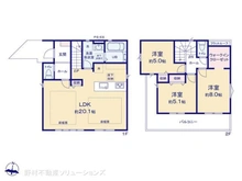 【東京都/西東京市芝久保町】西東京市芝久保町1丁目 新築一戸建て 間取り図
