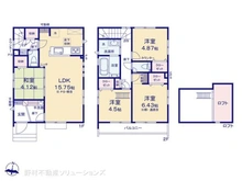【東京都/西東京市芝久保町】西東京市芝久保町3丁目 新築一戸建て 間取り図