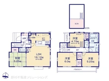 【東京都/西東京市芝久保町】西東京市芝久保町3丁目 新築一戸建て 間取り図