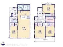 【東京都/練馬区上石神井】練馬区上石神井1丁目 新築一戸建て 間取り図