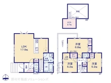 【東京都/西東京市南町】西東京市南町2丁目 新築一戸建て 間取り図