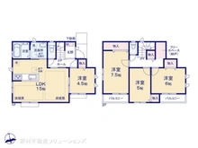 【東京都/西東京市西原町】西東京市西原町2丁目 新築一戸建て 間取り図