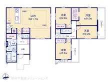 【東京都/西東京市向台町】西東京市向台町4丁目 新築一戸建て 間取り図