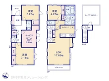 【東京都/西東京市南町】西東京市南町5丁目 新築一戸建て 間取り図