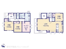 【東京都/西東京市南町】西東京市南町5丁目 新築一戸建て 間取り図