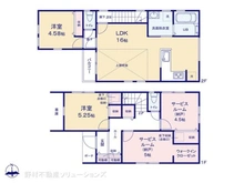 【東京都/西東京市柳沢】西東京市柳沢5丁目 新築一戸建て 間取り図