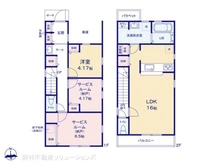 【東京都/西東京市保谷町】西東京市保谷町2丁目 新築一戸建て 間取り図