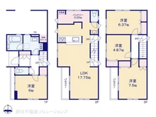 【東京都/調布市富士見町】調布市富士見町2丁目 新築一戸建て 間取り図