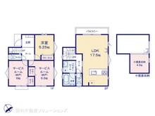 【東京都/稲城市大丸】稲城市大丸 新築一戸建て 間取り図