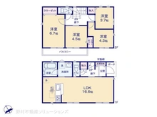 【東京都/三鷹市大沢】三鷹市大沢5丁目 新築一戸建て 間取り図