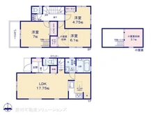 【東京都/調布市深大寺元町】調布市深大寺元町4丁目 新築一戸建て 間取り図