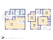 【東京都/稲城市押立】稲城市押立 新築一戸建て 間取り図
