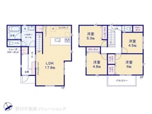 【東京都/稲城市押立】稲城市押立 新築一戸建て 間取り図
