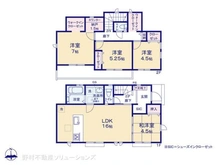 【東京都/稲城市若葉台】稲城市若葉台1丁目 新築一戸建て 間取り図