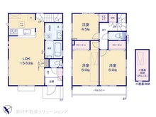 【東京都/調布市柴崎】調布市柴崎2丁目 新築一戸建て 間取り図