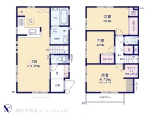 【東京都/調布市柴崎】調布市柴崎2丁目 新築一戸建て 間取り図