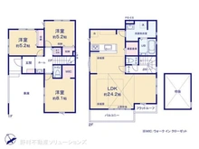【東京都/調布市柴崎】調布市柴崎1丁目 新築一戸建て 間取り図