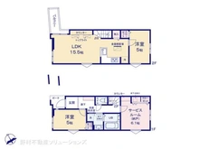 【東京都/調布市佐須町】調布市佐須町1丁目 新築一戸建て 間取り図