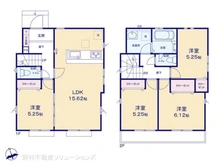 【東京都/稲城市押立】稲城市押立 新築一戸建て 間取り図