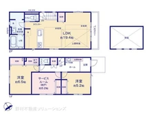 【東京都/調布市西つつじケ丘】調布市西つつじケ丘4丁目 新築一戸建て 間取り図