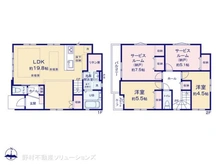 【東京都/調布市深大寺東町】調布市深大寺東町6丁目 新築一戸建て 間取り図