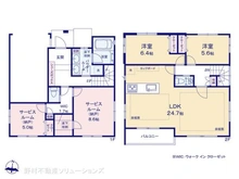 【東京都/大田区石川町】大田区石川町2丁目 新築一戸建て 間取り図