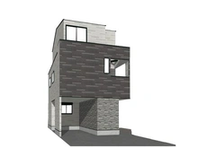 【東京都/目黒区緑が丘】目黒区緑が丘3丁目 新築一戸建て 完成予想図：図面を基に描き起したもので、実際とは多少異なる場合があります。