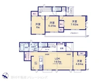 【神奈川県/川崎市麻生区王禅寺西】川崎市麻生区王禅寺西4丁目 新築一戸建て 間取り図